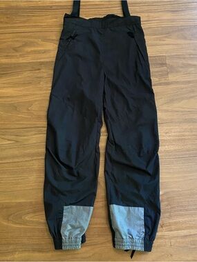 Lowe Alpine Ski Bib Pants Black Snow Womens S/M
